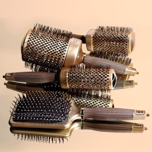 Olivia Garden Ceramic + Ion Nano Thermic Styler Hair Brush - Image 6