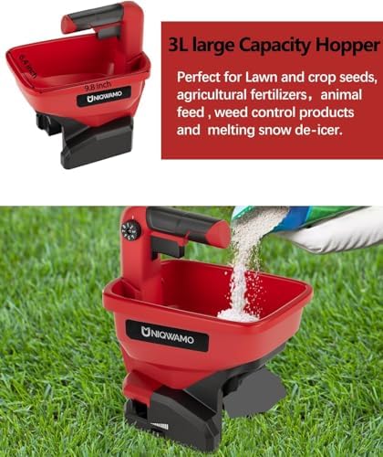 Handheld Grass Seed Spreader Compatible for Milwaukee 18V Battery - Image 4