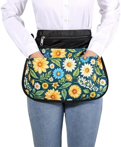 Barber Apron with 5 Pockets, Waterproof and Bleach-proof Hair Stylist Apron for Men and Women - Image 5