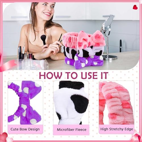 WSYUB 3PCS Spa Headbands, Headbands for Face Washing - Image 3