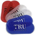 TRU BARBER HAIR GRIPPERS 3 COLORS BUNDLE PACK 6 PCS for Men and Women - Salon and Barber, Hair Clips for Styling, Hair holder Grips (Red/White/Blue) by TRUBARBER