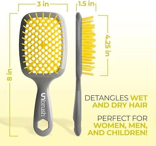 FHI Heat UNbrush Detangling Brush for Wet & Dry Hair - Image 5