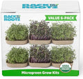 Back to the Roots DIY Microgreen Grow Kit, 6-Grow Variety Pack by BacktotheRoots