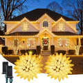 2 Pack 88FT 110 LED C9 Christmas Lights Outdoor Warm White Christmas Lights by Minetom