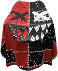 Barber Capes for Men Hair Cutting Capes with Snaps Salon Capes for Stylists Waterproof Hairdresser Gown Cape- 63”× 56”(Red) by Unknown