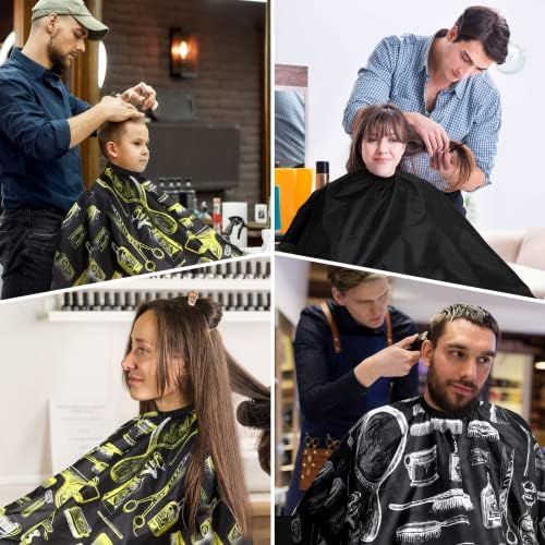 FEBSNOW 3Pcs Hair Cutting Cape, Professional Barber Salon Cape for Adults - Image 7