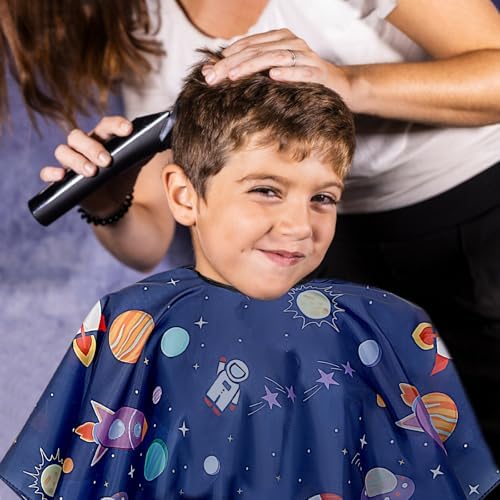 FEBSNOW Kids Haircut Cape, Professional Barber Cape for Children - Image 5