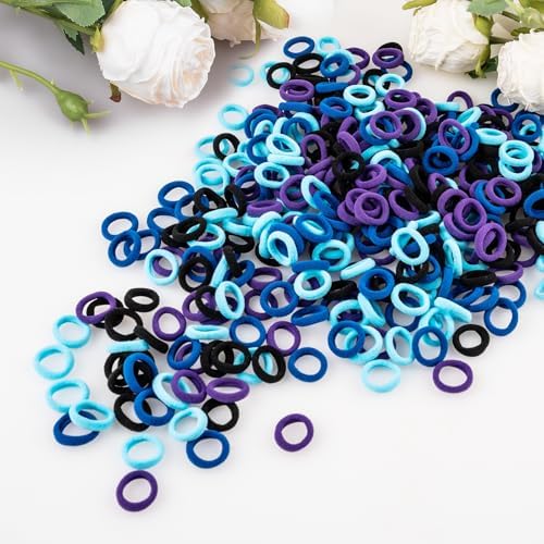 TVINLIK 400 PCS Baby Hair Ties – No Damage Elastic Ponytail Holders - Image 2
