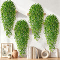 4Pcs Fake Hanging Plants, 32" Artificial Plants Eucalyptus Greenery Vines by Yastouay