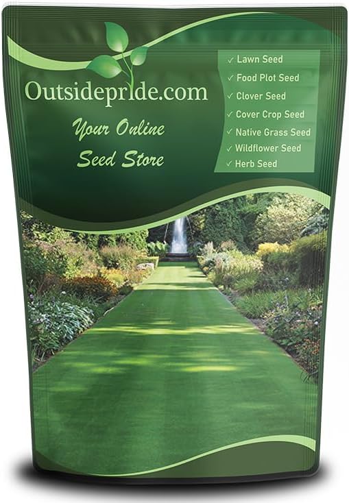 Outsidepride Legacy Fine Fescue Grass Seed Mix - 10 lbs. Perennial, Pure Raw Seed w/ 0.00% Other Crop & Weed Seed by Outsidepride