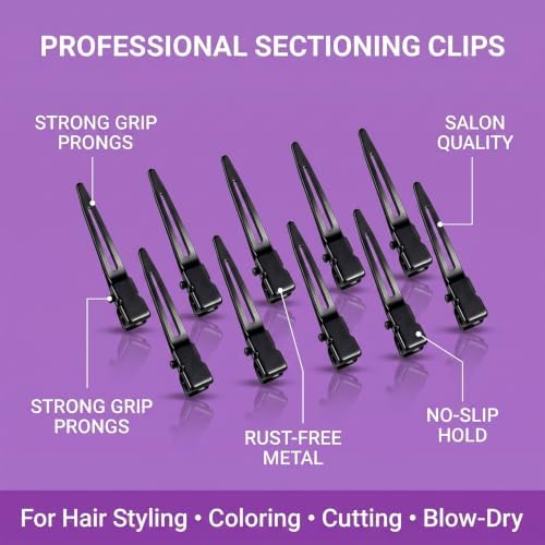 My Hair Tools Hair Extension Tools Set Scissor, Clips and Sew-In Needle - Image 3