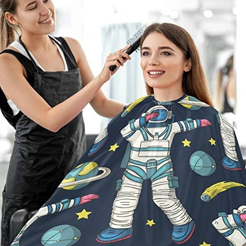 visesunny Professional Barber Cape Polyester Hair Cutting Salon Cape Apron Anti-Static Beard Bib - Image 4