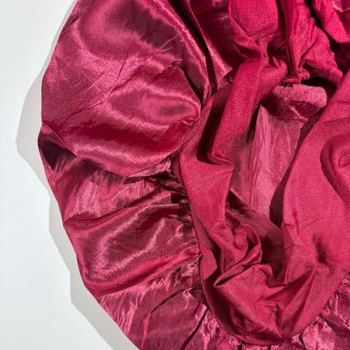 4Pcs Silk Satin Hair Bonnets for Sleeping Women Men Sleep Cap - Image 5