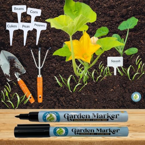T-Type Plastic Plant Labels | Reusable Waterproof | Weather Resistant Nursery Garden Tags for Seedlings, Seed Starting, Pots, and Indoor Herb Beds (100-Pack, White - Tags Only, NO Pen) - Image 6