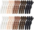 30 Pack Alligator Hair Clips, Sectioning Clips for Salon Coloring, Cutting & Styling, Durable Plastic Barber Hairdressing Tools, Strong Grip Crocodile Clips for Women Men Kids (Multicolored) by Unknown