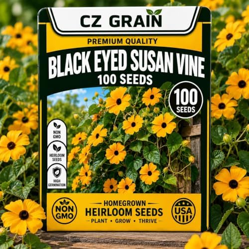 Seeds for Planting (100 Black Eyed Susan Seeds) by CZGrain