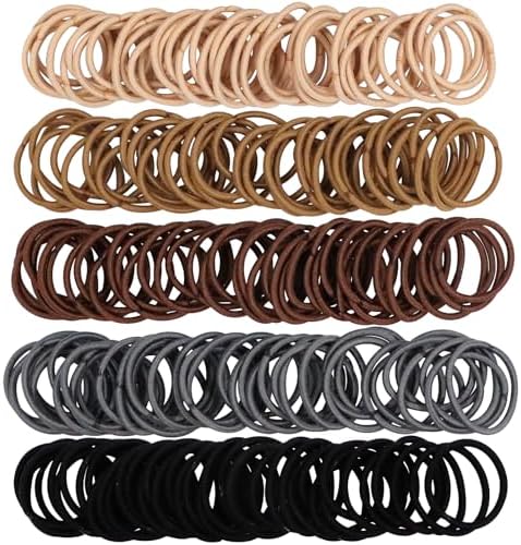 200PCS Small Hair Ties,No Crease,No Damage Baby Hair Ties by WillingTee