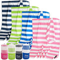 Sfee 2 in 1 Microfiber Oversized Beach Towel, Quick Dry Towel Travel Towel Camping Towel Super Absorbent Compact Lightweight Sports Gym Towels for Beach,Gym, Hiking, Pool, Backpacking, Bath, Yoga by Sfee
