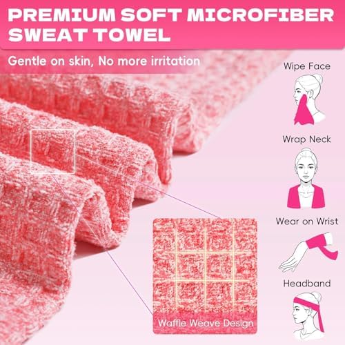 Microfiber Gym Towels for Showering Working Out Quick Dry Negative ions Large Middle Small Sizes Lightweight Gym Towel for Men Women Tennis Sports Towels for Body Hot Yoga Fitness Essentials - Image 5