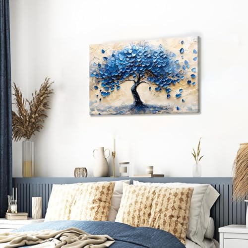 EEYNAQQ Tree of Life Wall Art 16x24 Inches Abstract Tree Canvas Painting - Image 3