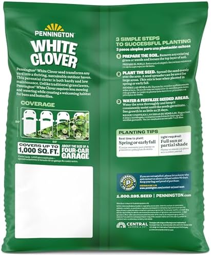 Pennington White Clover Seeds for Lawn, 2 lb - Image 4