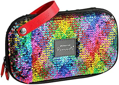RemeeHi Hair Lace Wig Travel Bag Storage Case, Wig Tools Hairdressing Bag, Stylist Cosmetic Organizer With Accessory Pockets Small G111 by RemeeHi