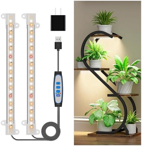 8in Plant Grow Light Strip, Full Spectrum for Indoor Plants 5V by Wiaxulay