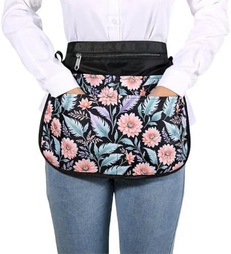 Barber Apron with 5 Pockets, Waterproof and Bleach-proof Hair Stylist Apron for Men and Women - Image 3