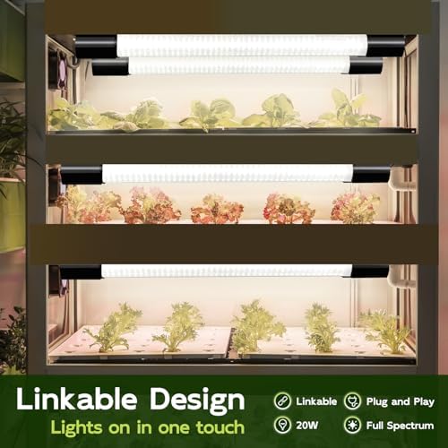 Hlite LED Grow Light 16 inch, Hanging Full Spectrum Linkable 2 Pack - Image 5