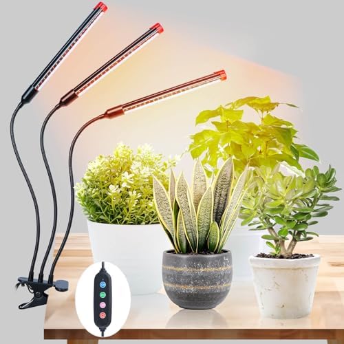 Clip Grow Lights for Indoor Plants, Seed Starting, Veg by FRGROWLEDGROWLIGHTS