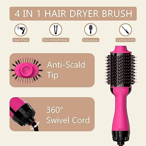 Umeely Hair Dryer Brush Blow Dryer Brush in One, 4 in 1 Hairdryer and Styler - Image 4