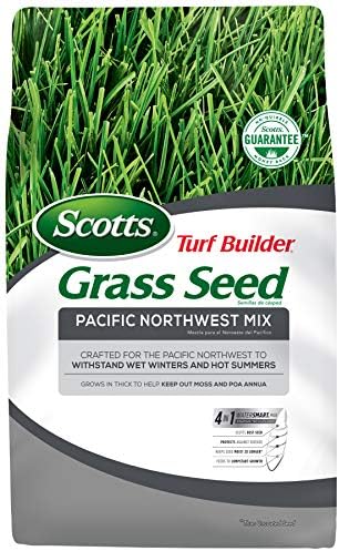 Scotts Turf Builder Grass Seed Pacific Northwest Mix, Crafted to Withstand Wet Winters and Hot Summers, 3 lbs. by Unknown