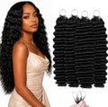 Human Crochet Hair for Black Women Feather Miracle Knots Crochet Human Hair by Jinhui