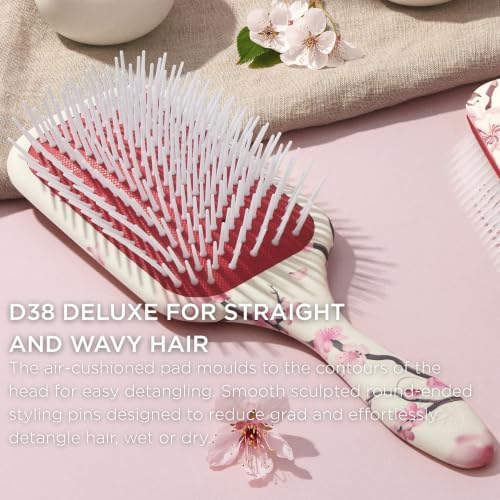 Denman Power Paddle Hair Brush for Quick and Convenient Detangling, Blow Drying and Styling - Combination of D3 Styling Pens & Paddle Brush - For Men and Women P038 - Image 4