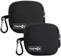 CM Pack of 2 Mini Pouch Case Bag Small Travel Storage Carrying Bag Compatible with MagSafe Power Adapter, Laptop Accessories Cables, Cords, USB Drives, Earphones by CheetahTALK