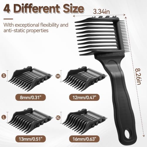 4-in-1 Detachable Fade Comb Set - Image 4