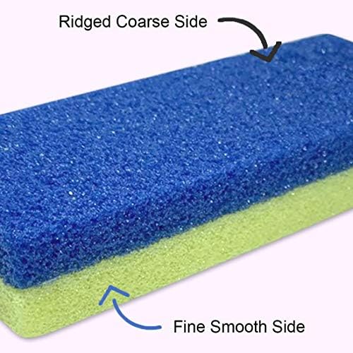 Maryton Foot Pumice Stone for Feet Hard Skin Callus Remover and Scrubber (Pack of 4) (Yellow) - Image 4