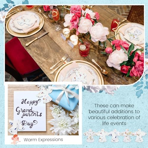 Dunzoom 50 Pcs Plantable Seed Paper Tags Wildflower,Angel - Image 5