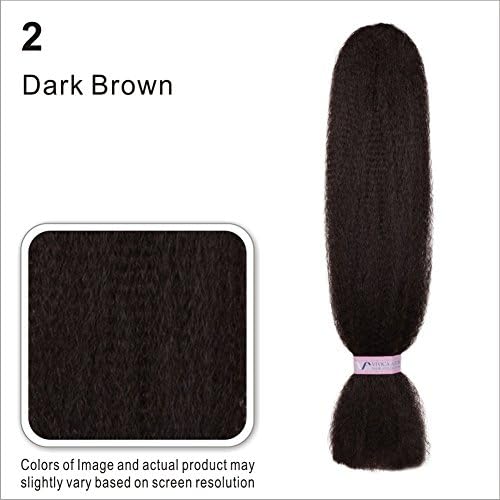 Vivica A Fox Hair Collection HKBK16-V Human Hair Afro Curl Kinky Bulk Extension, 2, 5.8 Ounce - Image 4