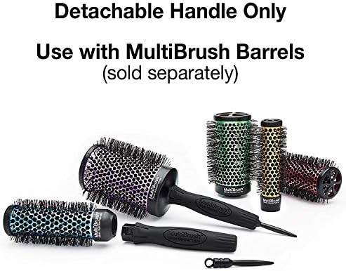 Olivia Garden MultiBrush - Non-Electrical Detachable Thermal Brush with Ceramic Barrel - Image 4