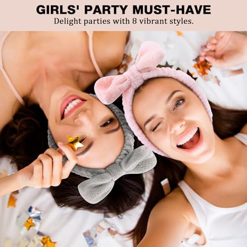 YOOVR 8pcs Spa Headband, Stocking Stuffers for Teen Girls Women (Classic) - Image 4