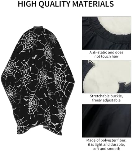 Skull Vintage Hair Cutting Barber Cape Hair Salon and Dyeing Styling Cloth for Women/Men - Image 5