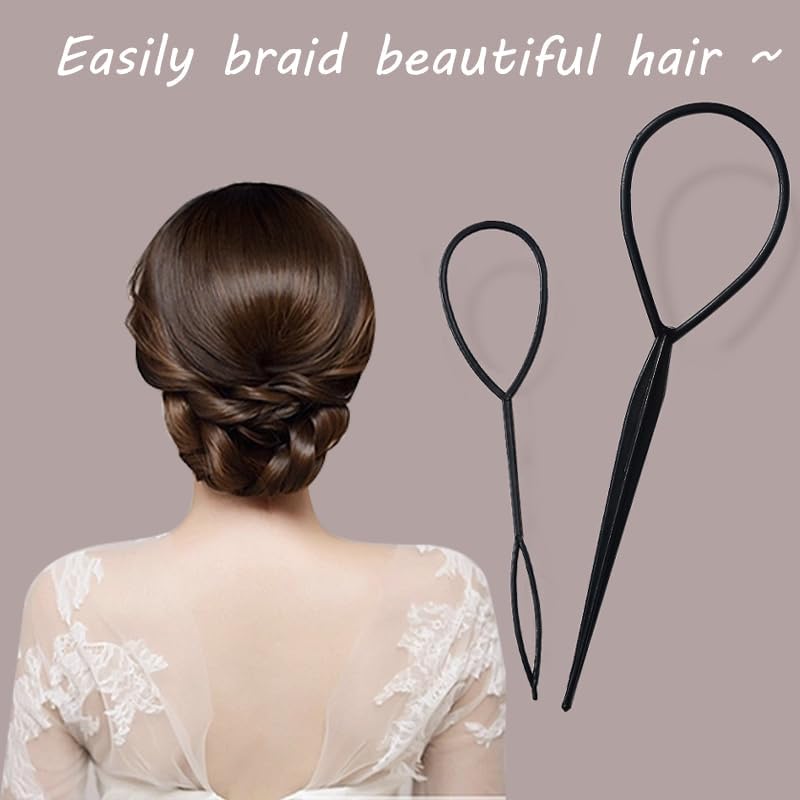 Elastic Hair Rubber Bands 2000 PCS Soft Ponytail Elastics Holders Small Hair Ties for Blond Kids Baby Girls Toddler Infants Hair No Crease Damage No Hurt Thin Easy to dismantle Mini TPU Hair Tie Black - Image 7