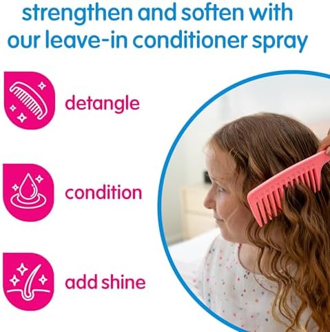 SO COZY Detangler Leave-In Conditioner Spray For Kids Hair, Fruity-Tutti, 8 Fl Oz (Pack of 12) - Image 2