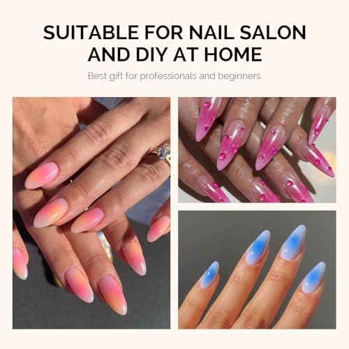 MelodySusie 100Pcs Soft Nail Sponges for Ombre - Image 6