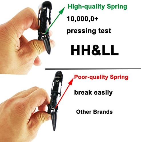 HH&LL 12pcs Hair Clips for Styling Wide Teeth & Double-Hinged Design Alligator Sectioning Clips of Professional Hair Salon Quality - Image 6