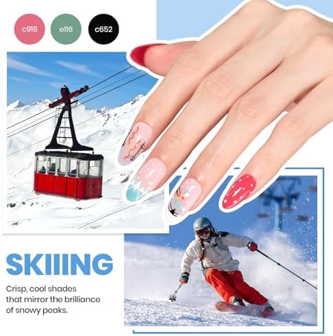 Beetles Gel Nail Polish Kit with U V Light - 37Pcs 25 Colors Gel Polish Kit - Image 6