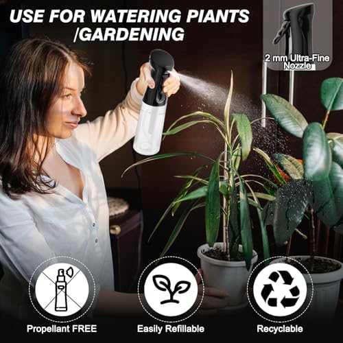 Continuous Spray Bottle for Hair (10.1oz/300ml) 2 Pack Home Essentials - Image 7