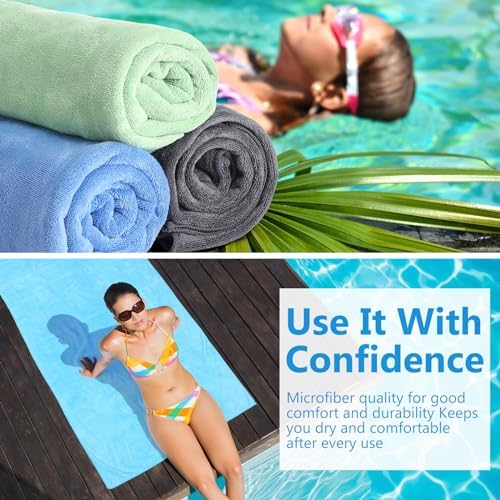 SmoothNovelty 16 Pack Microfiber Bath Towels Bulk, Simple, Multicolor - Image 6