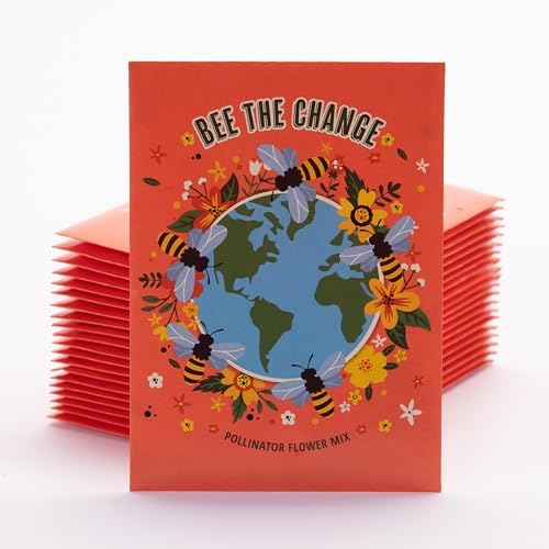 Bentley Earth Day 2025 Bee The Change - Pollinator Flower Mix Seed Packets (25 Packets) - Image 2